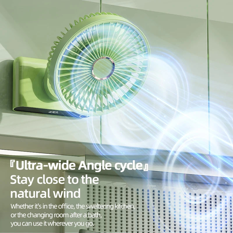 Desktop Fan USB Wall Mount