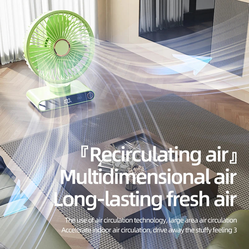 Desktop Fan USB Wall Mount