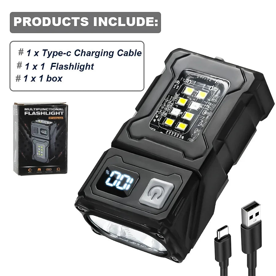 MINI USB Rechargeable LED Flashlight Super Bright