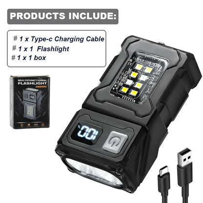 MINI USB Rechargeable LED Flashlight Super Bright