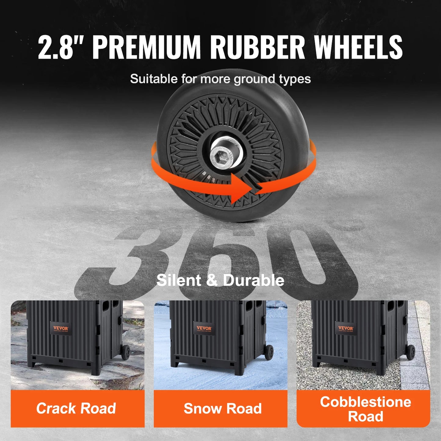 Utility Shopping Cart Portable Handcart Telescope Handle