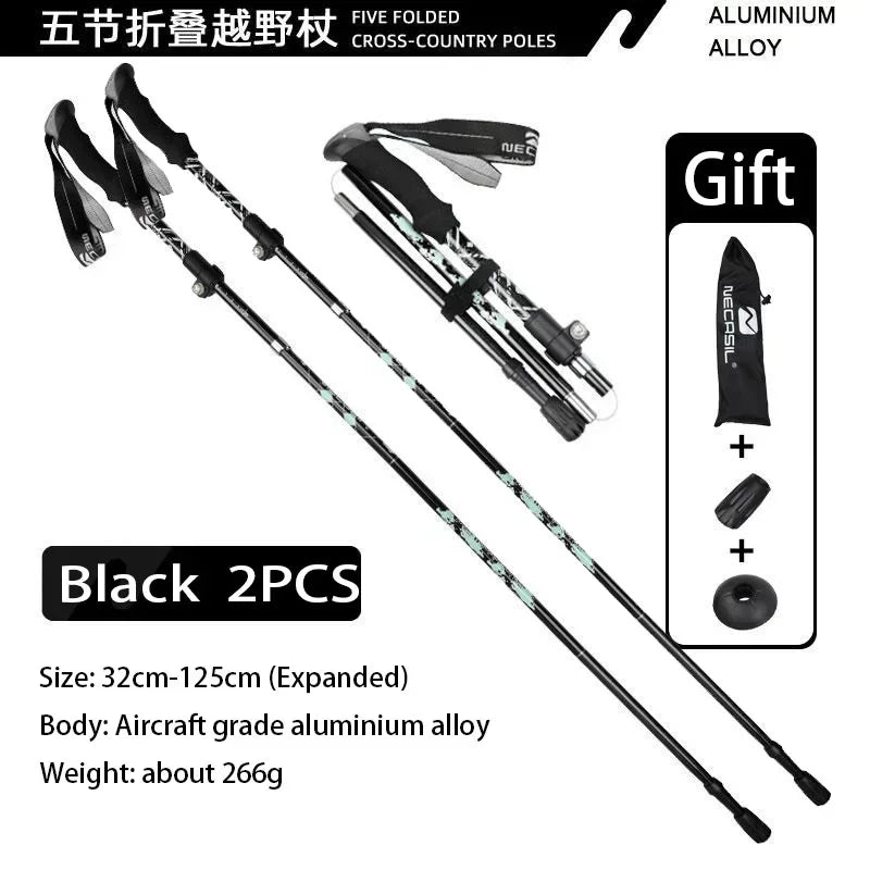 Super Light Trekking Poles Nordic Walking Stick