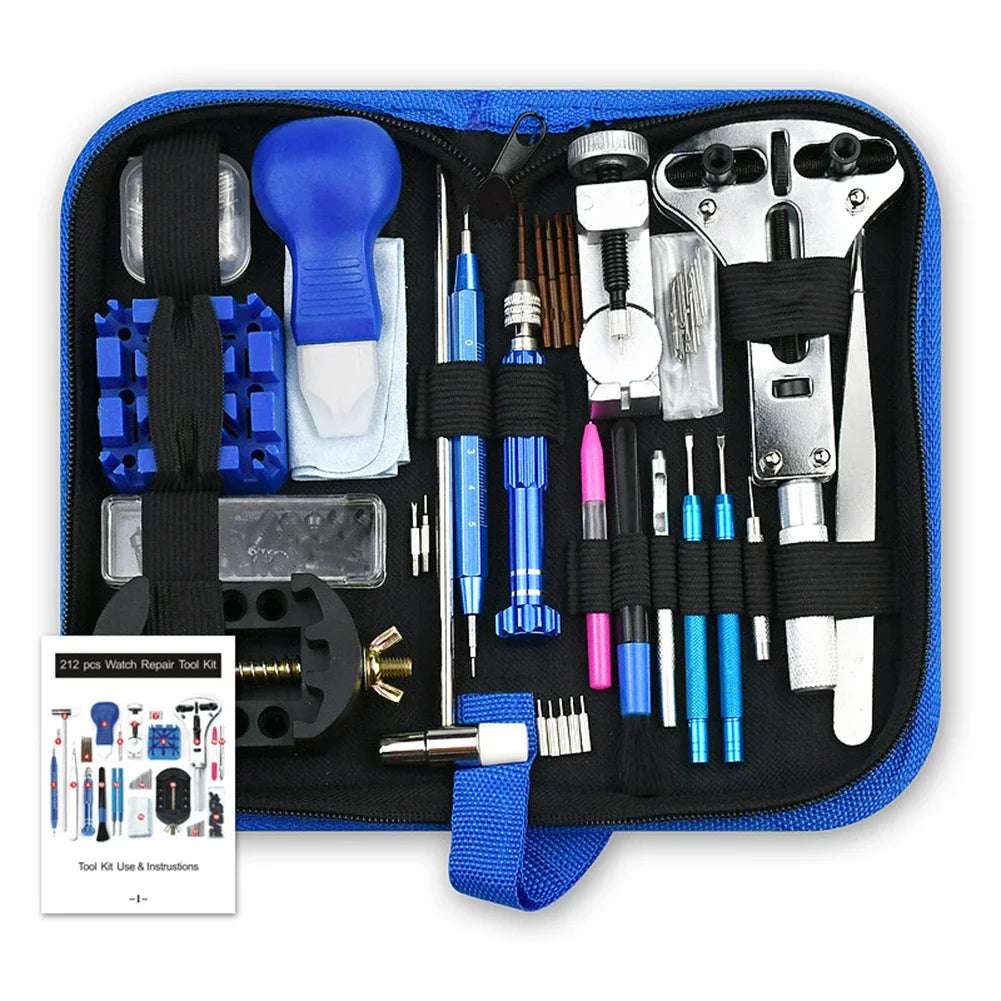Tool Kit 212pcs Watch Opener Screwdriver
