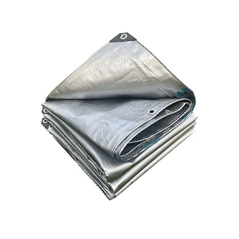 Silver Waterproof Plastic Cloth Outdoor Tarpaulin