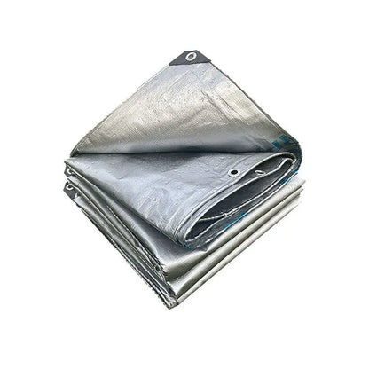 Silver Waterproof Plastic Cloth Outdoor Tarpaulin