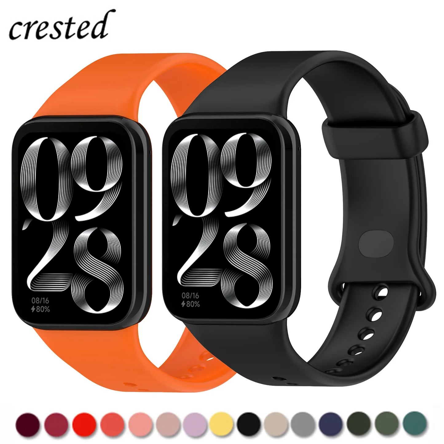 Silicone Band Pro Smart Watch Midnight Blue