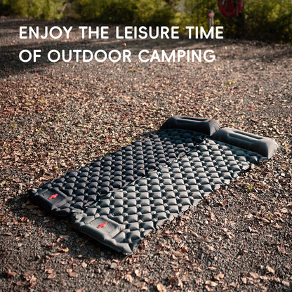 Camping Mats With Pillow Self-Inflating Mattress