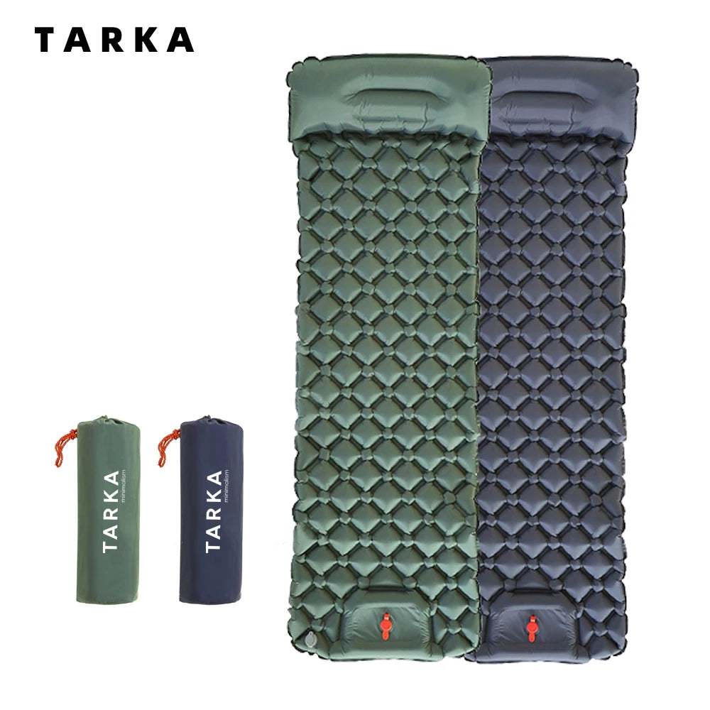 Camping Mats With Pillow Self-Inflating Mattress