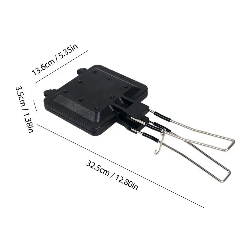 Double Sided Frying Pan Baking Pan Foldable