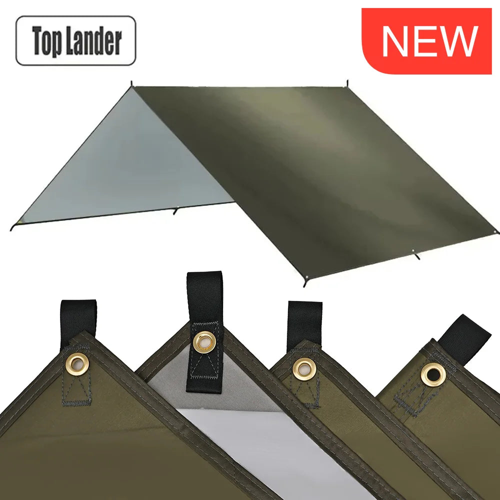 4x4m 5x3m 4x3m 3x3m Ultralight Waterproof Tarp