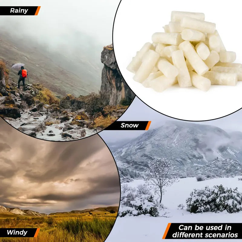 20Pcs Outdoor Mini Portable Fire Starter