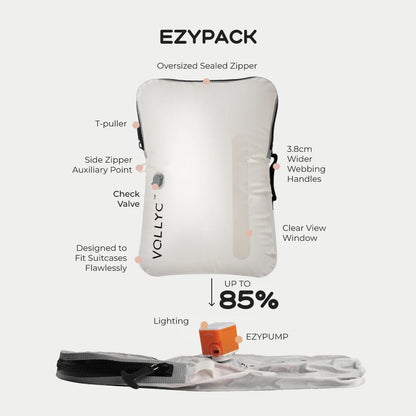 25L Vacuum Storage Bag Travel Backpack