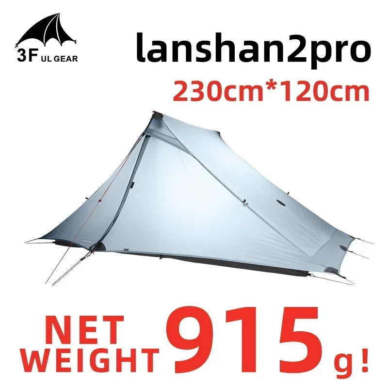 2 Person Tent Outdoor Camping 3 Season No Poles