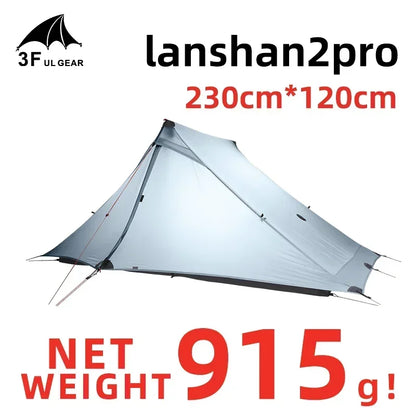 2 Person Tent Outdoor Camping 3 Season No Poles