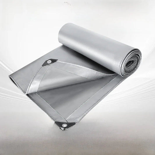 Silver Waterproof Plastic Cloth Outdoor Tarpaulin