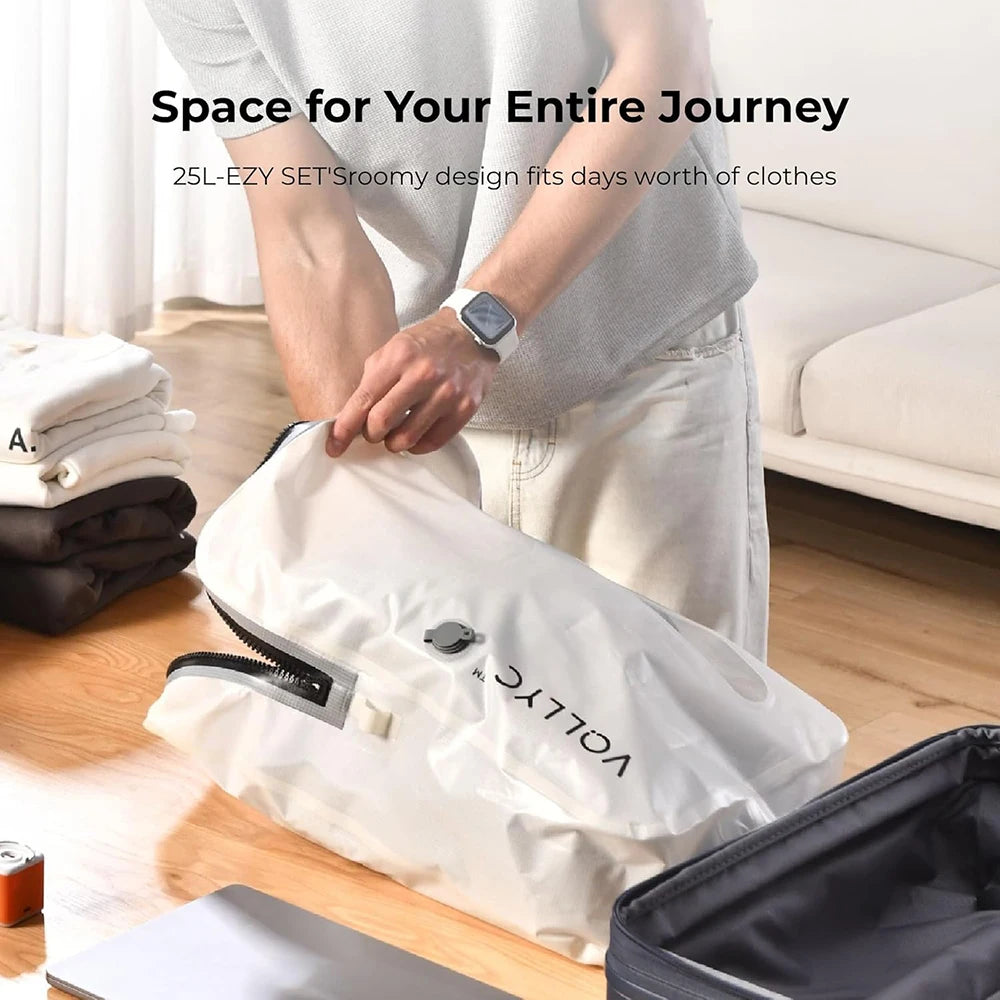 25L Vacuum Storage Bag Travel Backpack