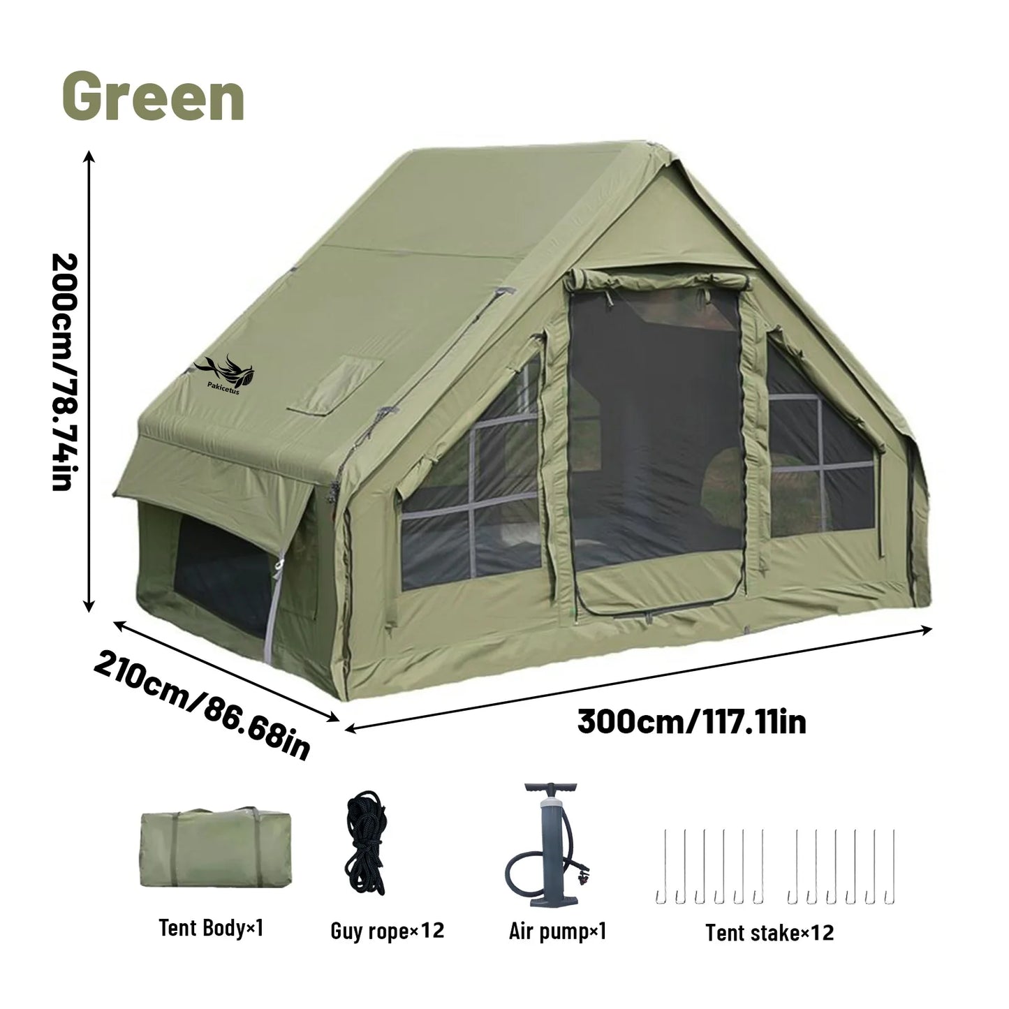 Inflatable Camping Tent Portable Four Season Tents