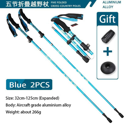 Super Light Trekking Poles Nordic Walking Stick