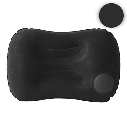 Press And Inflate Portable Neck Pillow