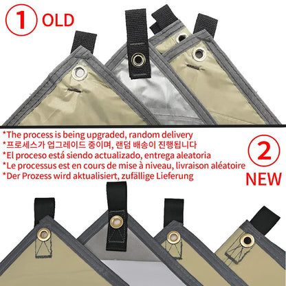 4x4m 5x3m 4x3m 3x3m Ultralight Waterproof Tarp
