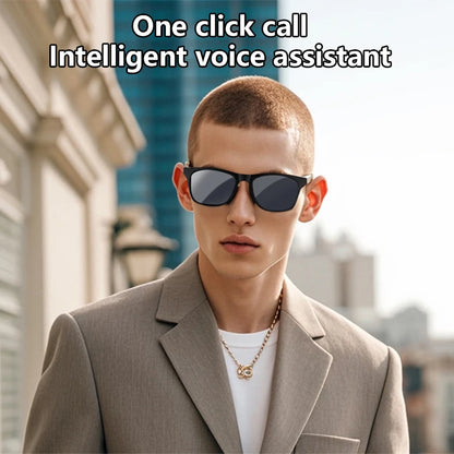 Lenovo Smart Glasses Remote Control Touch Photo Camera Recording Wireless Bluetooth