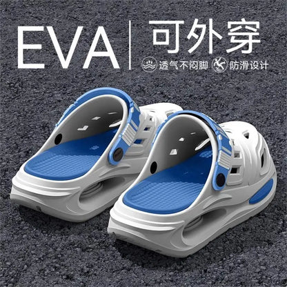 Men's Anti-slip No Foot Odor Two-Way Sandals