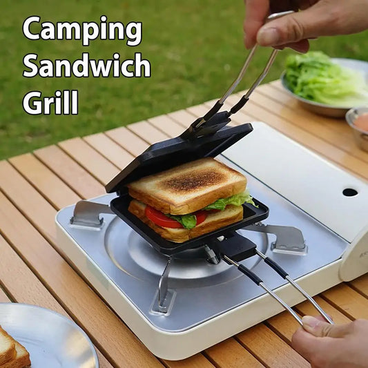 Double Sided Frying Pan Baking Pan Foldable