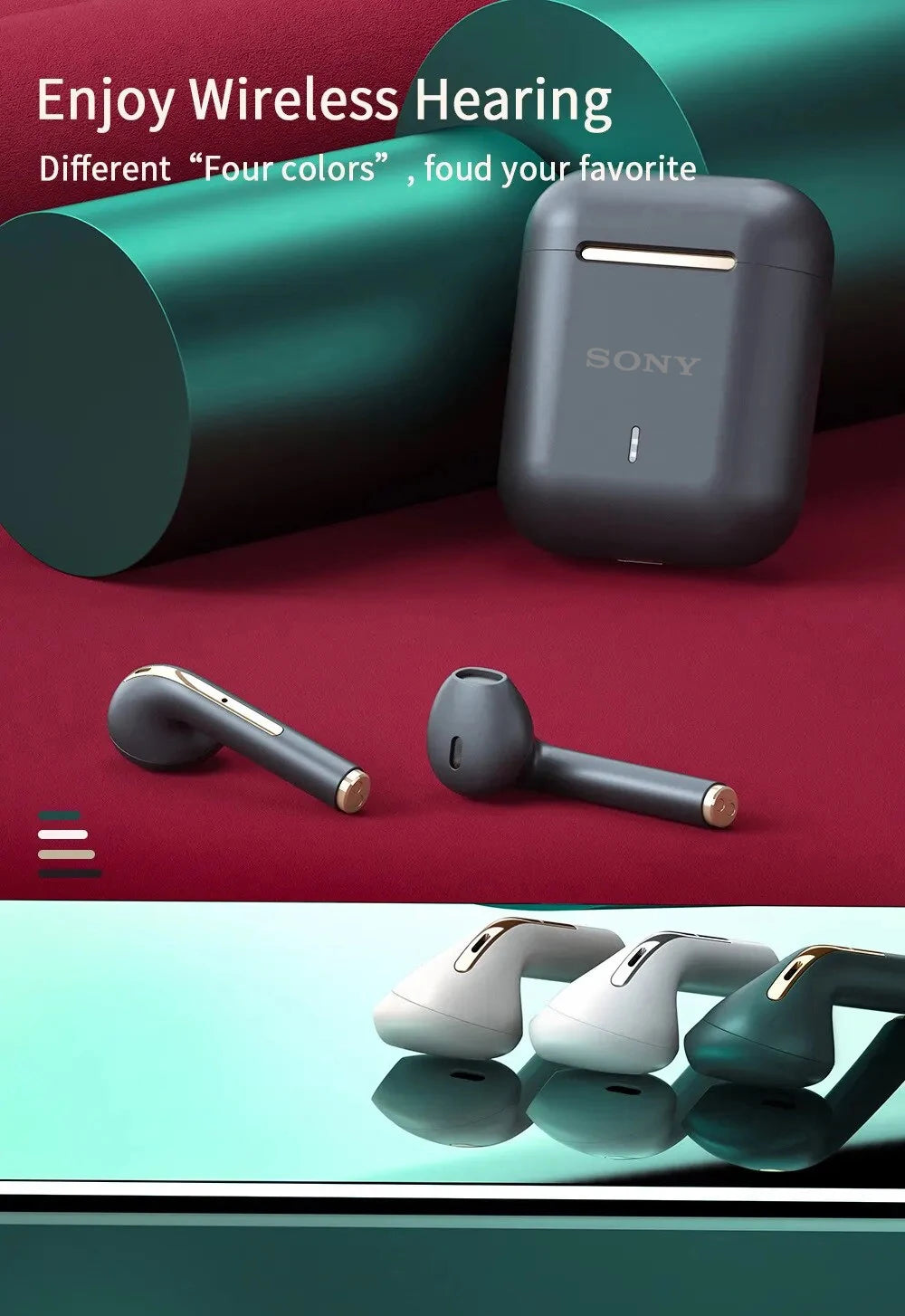 SONY J18 Wireless Bluetooth Earphones