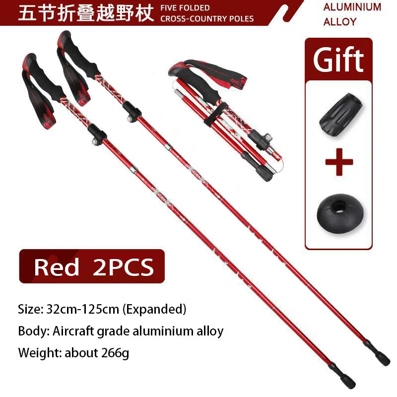 Super Light Trekking Poles Nordic Walking Stick