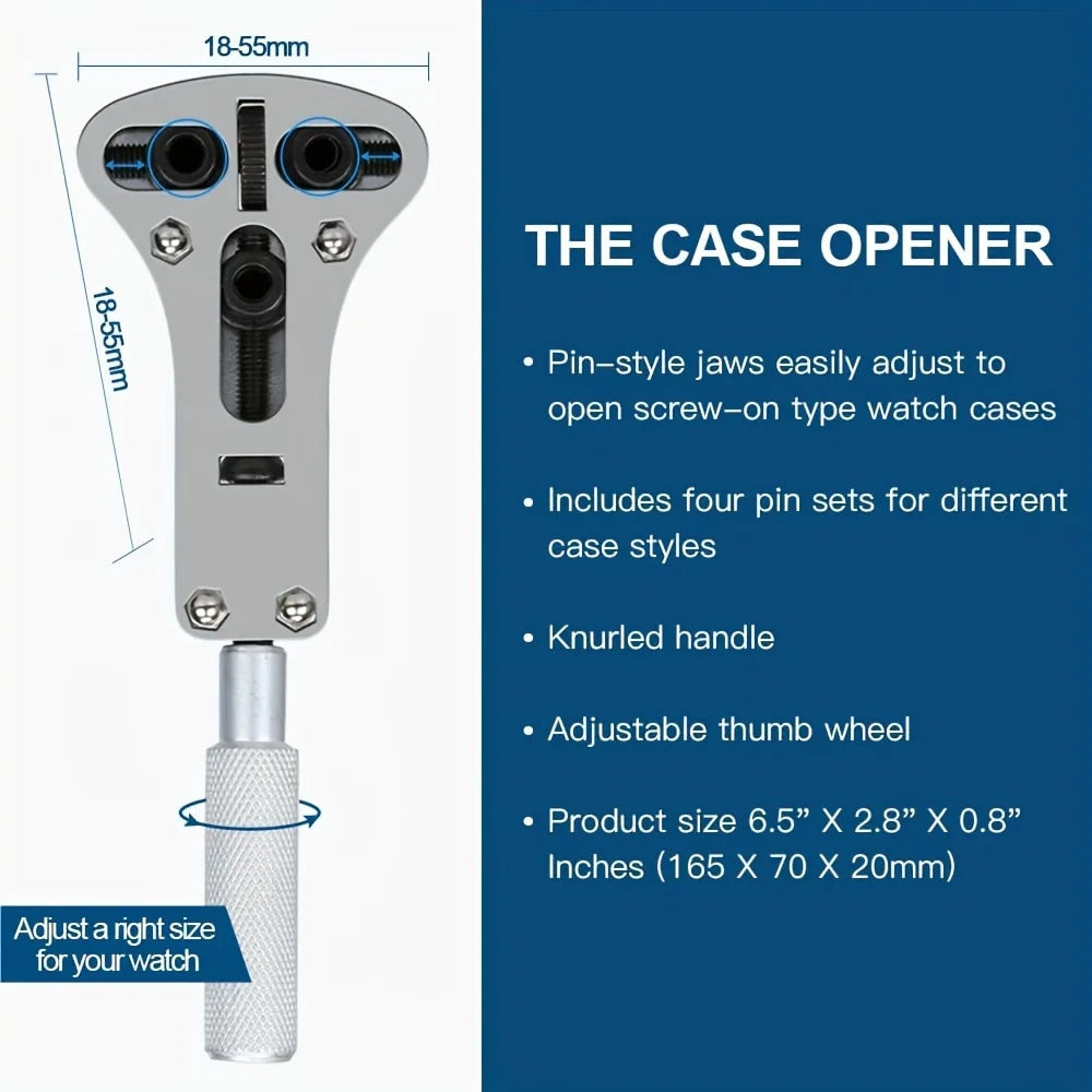 Tool Kit 212pcs Watch Opener Screwdriver