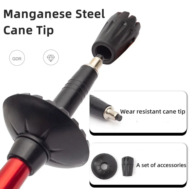 Super Light Trekking Poles Nordic Walking Stick