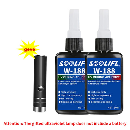50ml transparent UV glue high strength