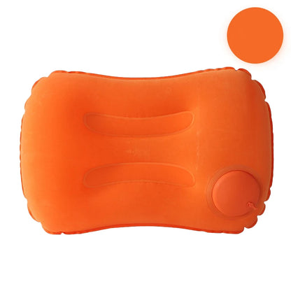 Press And Inflate Portable Neck Pillow