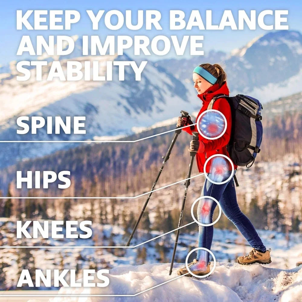 Super Light Trekking Poles Nordic Walking Stick