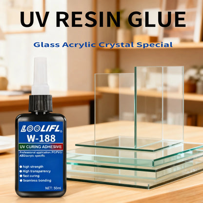50ml transparent UV glue high strength
