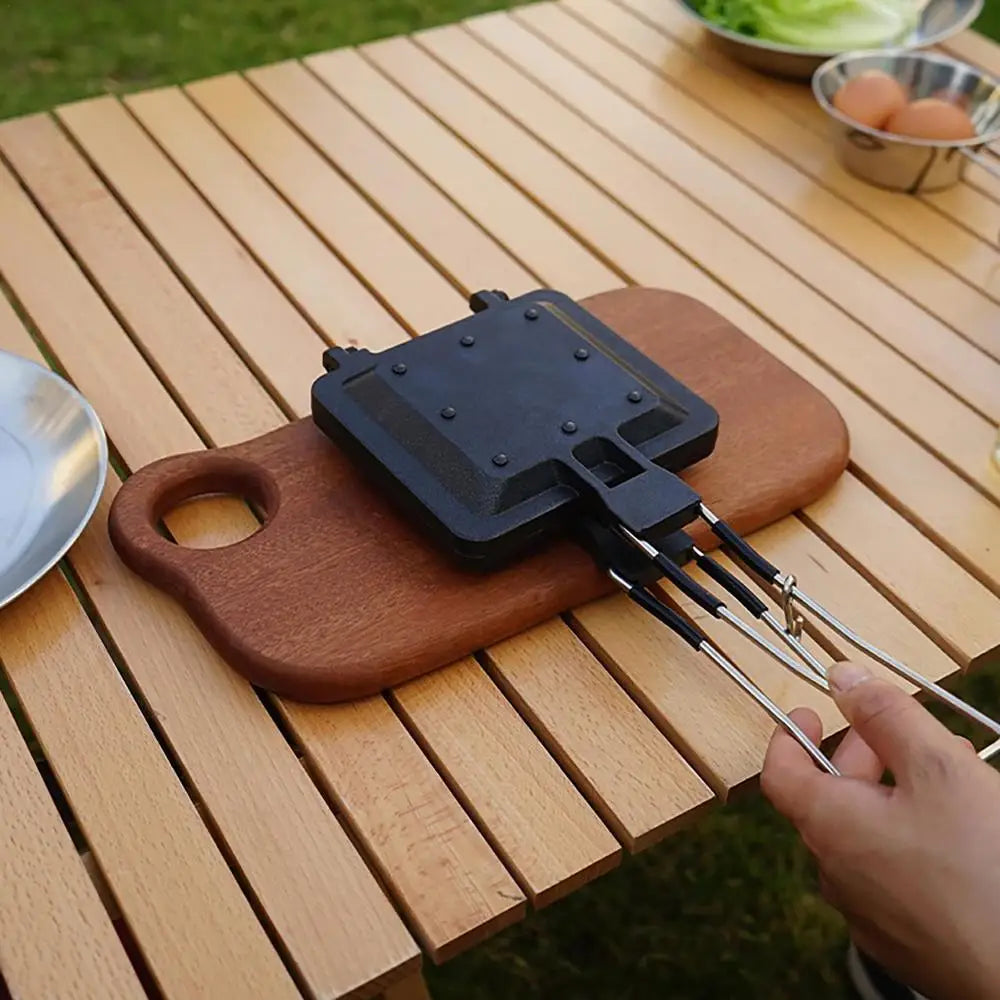 Double Sided Frying Pan Baking Pan Foldable