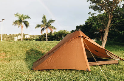 2 Person Tent Outdoor Camping 3 Season No Poles