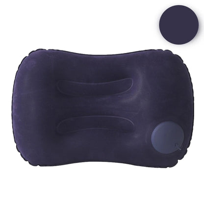 Press And Inflate Portable Neck Pillow