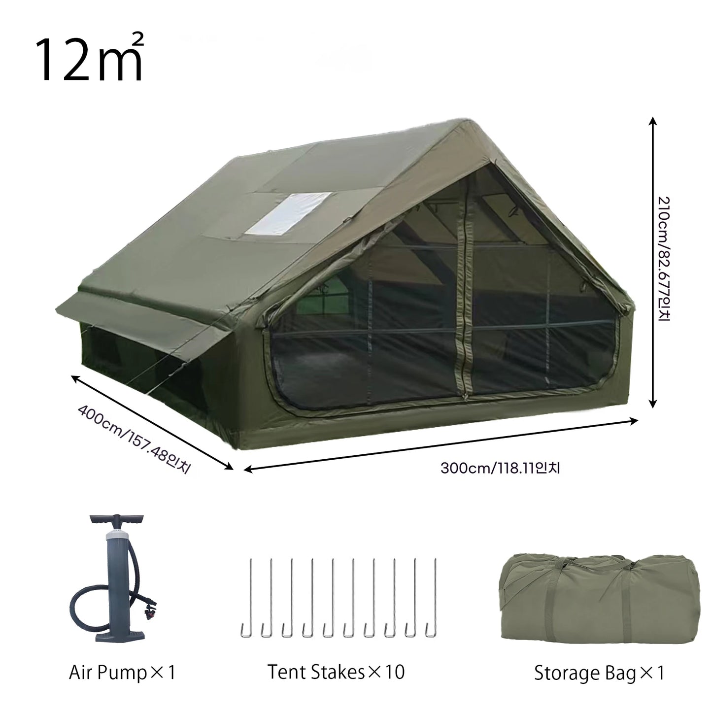 Inflatable Camping Tent Portable Four Season Tents